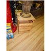 Image 1 : PINE NITE STAND - 2 DRAWER - as-is