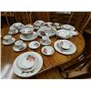 Image 2 : ALICIA SWENNERTONS ROSE PATTERN DISHWARE - 61PC