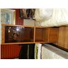 Image 1 : OAK CABINET WITH GLASS DOOR
