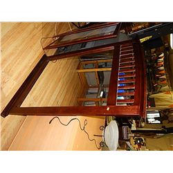 WOOD FRAMED MIRROR