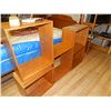 Image 1 : BOOK CASE MADE OF 5 CUBES OR USE AS WALL SHELVES