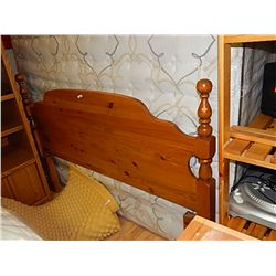 PINE DOUBLE HEAD BOARD AND FOOT BOARD