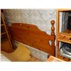 Image 1 : PINE DOUBLE HEAD BOARD AND FOOT BOARD