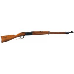 Exceptional Rare Savage Model 1899-D Lever Action Military Musket