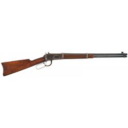 Winchester Model 1894 Lever Action Saddle Ring Carbine with Newark N.J. Police Markings