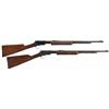 Image 1 : Collector's Lot of Two Winchester 62 22 Short Rifles -A) World War II Production Winchester Model 62
