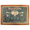 Image 1 : Desirable Winchester "Double W" Ammunition Display Board in Frame