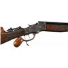 Image 3 : Desirable Stevens "Ideal" Model 51 Factory Engraved Schuetzen Rifle with Matching Extra Barrel