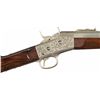 Image 6 : Extraordinary Engraved Remington Rolling Block Rifle with Engraved Patriotic Silver Stock Inlays By 