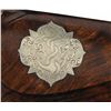 Image 9 : Extraordinary Engraved Remington Rolling Block Rifle with Engraved Patriotic Silver Stock Inlays By 