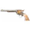 Image 11 : Cased Marek Signed Engraved First Generation Colt Single Action Army Revolver with Ivory Grips and T