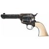 Image 1 : Engraved Colt First Generation Single Action Army Revolver with Ivory Grip