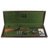 Image 1 : Cased and Engraved Ruger No. 1 Lyman Centennial Edition II Falling Block Rifle with Scope and Access