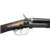 Image 3 : Engraved W. Griffiths Side Lever Back Action Hammer Shotgun