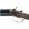 Image 2 : Engraved Adkin Side by Side Back Action 20 Gauge Hammer Shotgun