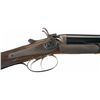 Image 3 : Engraved Adkin Side by Side Back Action 20 Gauge Hammer Shotgun