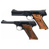 Image 1 : Two Colt Woodsman Semi-Automatic Pistols -A) Colt Third Series Woodsman Match Target Pistol