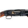 Image 4 : Angelo Bee Signed Engraved and Gold Inlaid Winchester Model 12 Slide Action Trap Shotgun