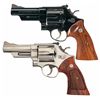Image 1 : Collector's Lot of Two Smith & Wesson Double Action .44 Magnum Revolvers -A) Smith & Wesson Pre-Mode