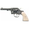 Image 1 : Engraved Colt New Navy Model 1892 Double Action Revolver with Carved Ivory Grips