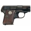 Image 2 : Engraved Colt Model 1908 Vest Pocket Semi-Automatic Pistol
