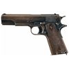 Image 1 : Late World War I Colt Model 1911 Semi-Automatic Pistol with Holster and History