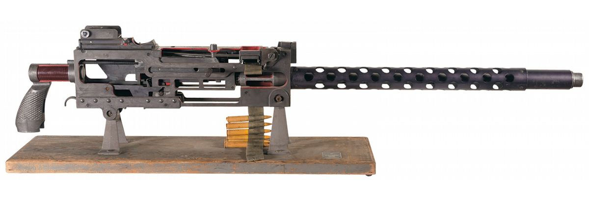 Model 1919 Cutaway Classroom Demonstrator of the U.S. Model 1919-A6 Machine Gun