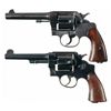 Image 1 : Collector's Lot Two U.S. Model 1917 Double Action Revolvers -A) U.S. Colt Model 1917 Revolver with H