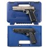 Image 1 : Two Smith & Wesson 1911 Semi-Automatic Pistols with Cases -A) Smith & Wesson SW1911 Semi-Automatic P