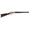 Image 1 : Desirable Winchester Model 1866 Saddle Ring Carbine with Scarce Nickel-Plated Receiver