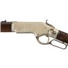 Image 2 : Desirable Winchester Model 1866 Saddle Ring Carbine with Scarce Nickel-Plated Receiver