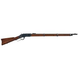 Exceptional Like New Original Unaltered Model 1873 Winchester 3rd Model Lever Action Musket with Ori