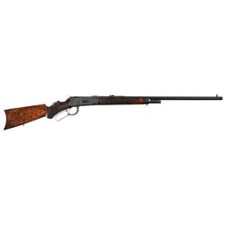 Magnificent Documented Deluxe Special Order Factory Presentation Engraved Winchester Model 1894 Take