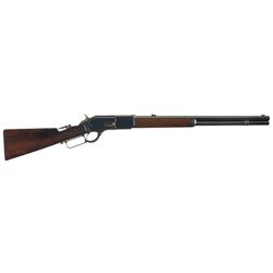 Spectacular Rare Special Order Winchester Second Model 1876 50-95 Express Short Rifle with Lancaster