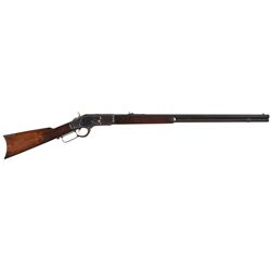 Special Order Extra Length Barrel Winchester Model 1873 Rifle with Single-Set Trigger