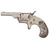 Image 1 : Rare Factory Engraved Colt Open Top Pocket Revolver with Wexell & Degress Silver Plated Grips