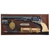Image 26 : Profoundly Rare and Equally Magnificent Cased No. 5 Texas Paterson with 6 Silver Bands 9" Barrel, Lo