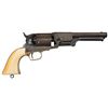 Image 1 : Rare Factory Engraved Colt Third Model Dragoon Revolver with Ivory Grips and Herb Glass Authenticati