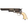 Image 8 : Rare Factory Engraved Colt Third Model Dragoon Revolver with Ivory Grips and Herb Glass Authenticati