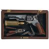 Image 1 : Exceptional Ehler's Fifth Model Paterson Belt Model Revolver with Factory Case and Accessories