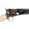 Image 2 : Documented Cased Factory Engraved Colt Model 1861 Navy Revolver with Pearl Grips and Accessories