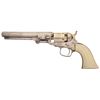 Image 1 : Exceptional Colt Model 1849 Pocket Revolver with Ivory Grips and Rare Hand Engraved Factory Sam Colt