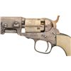 Image 2 : Exceptional Colt Model 1849 Pocket Revolver with Ivory Grips and Rare Hand Engraved Factory Sam Colt