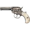 Image 2 : Documented Factory Engraved Colt Model 1877 Thunderer Double Action Revolver with Pearl Grips and Fa