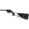 Image 1 : Exceptional Colt Officer's Model Target Double Action Revolver with Rare and Unique Attachable Ideal