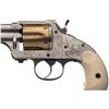 Image 3 : Factory Engraved Nickel and Gold Plated Merwin Hulbert & Co. Large Frame Pocket Army Double Action R