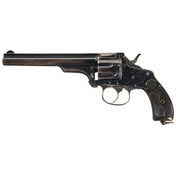 Merwin Hulbert & Co. Medium Frame Double Action Revolver with Scarce Seven Shot Cylinder and Blue Fi