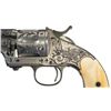 Image 3 : Factory Engraved Merwin Hulbert & Co. Pocket Army Single Action Revolver with Ivory Grips