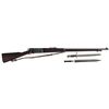 Image 1 : Fine U.S. Springfield Model 1898 Krag Bolt Action Rifle with 1898 Dated Krag Bayonet and Scabbard