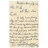 Image 1 : Signed Correspondence from Richard Jordan Gatling, Inventor of the Gatling Gun, on the Subject of Hi